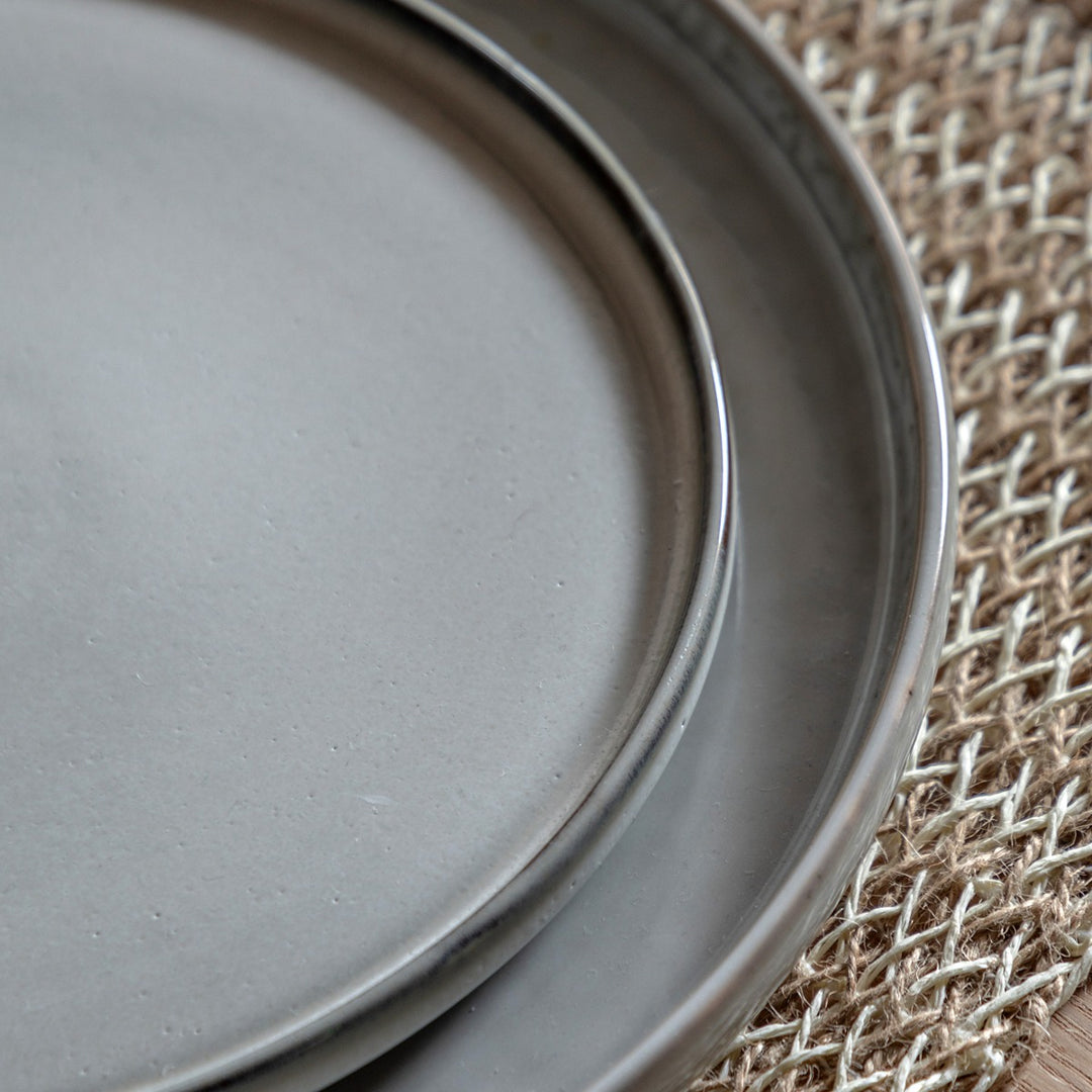 Reactive Glaze Set of 4 Side Plates