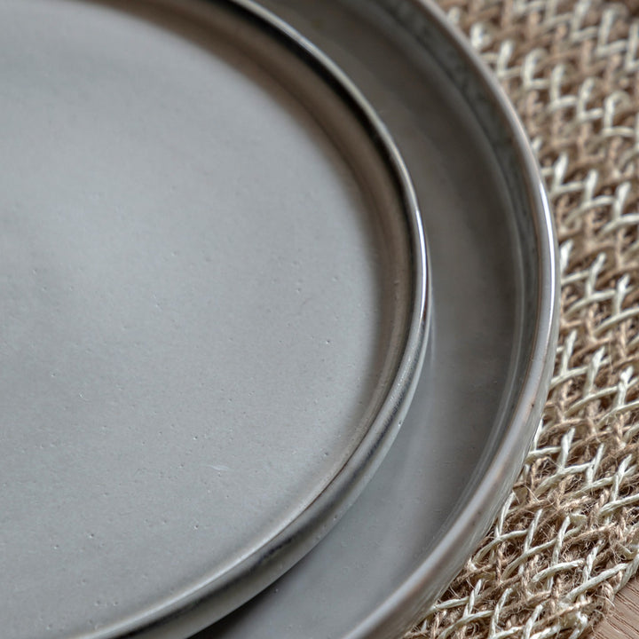 Reactive Glaze Set of 4 Side Plates