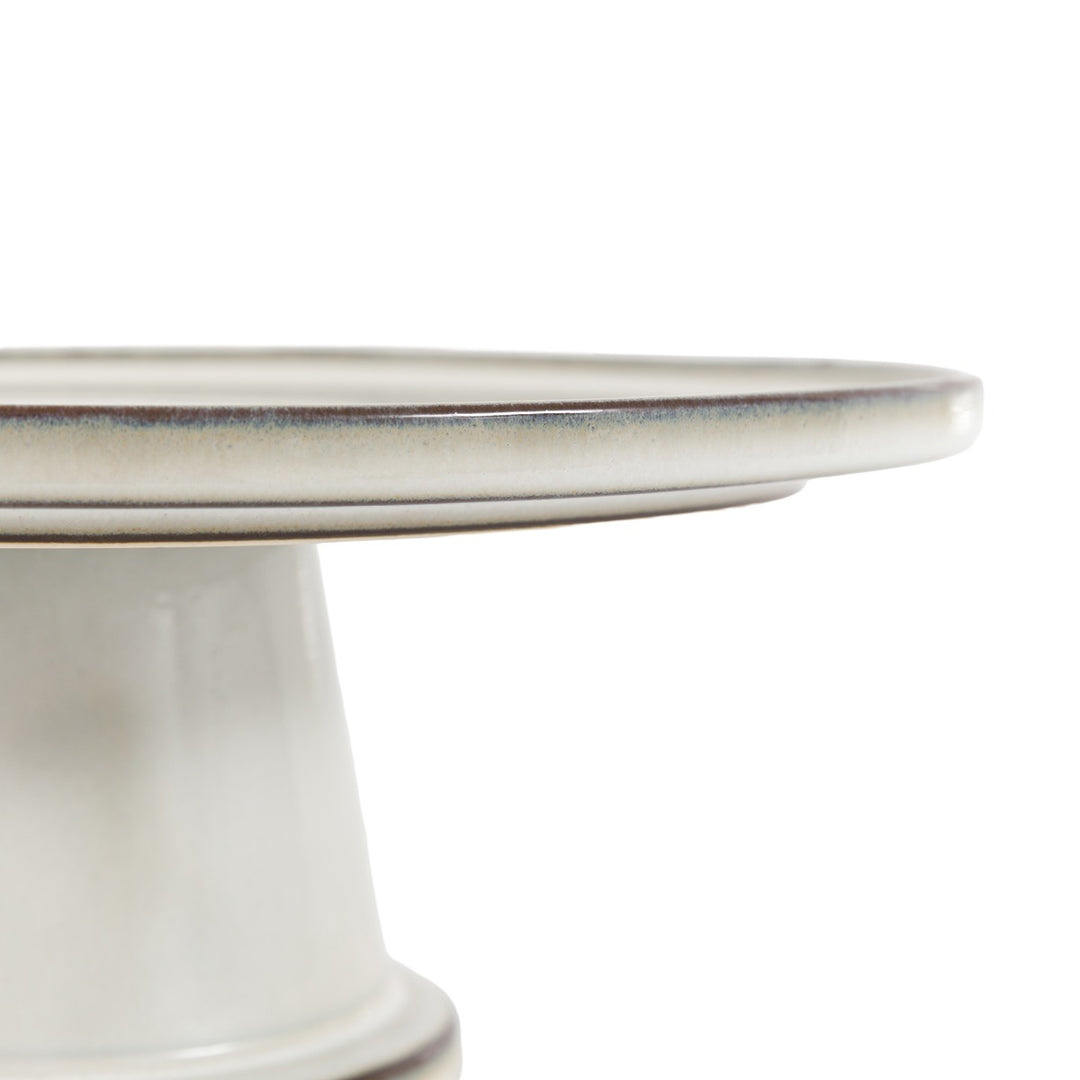 Reactive Glaze Cake Stand