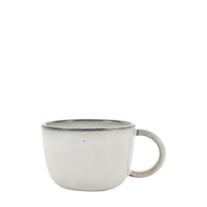 Reactive Glaze Set of 4 Mugs - Dove Grey