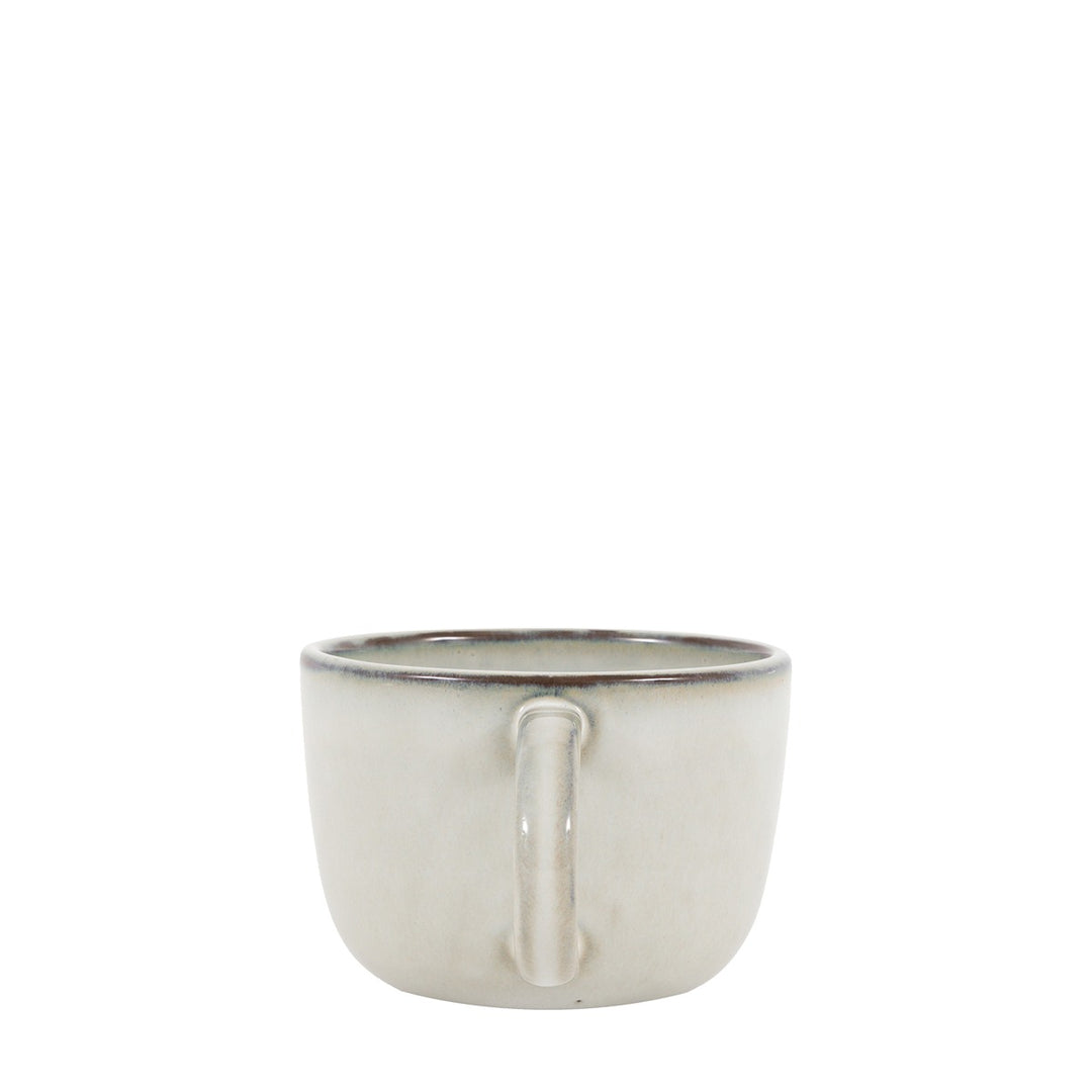 Reactive Glaze Set of 4 Mugs - Dove Grey