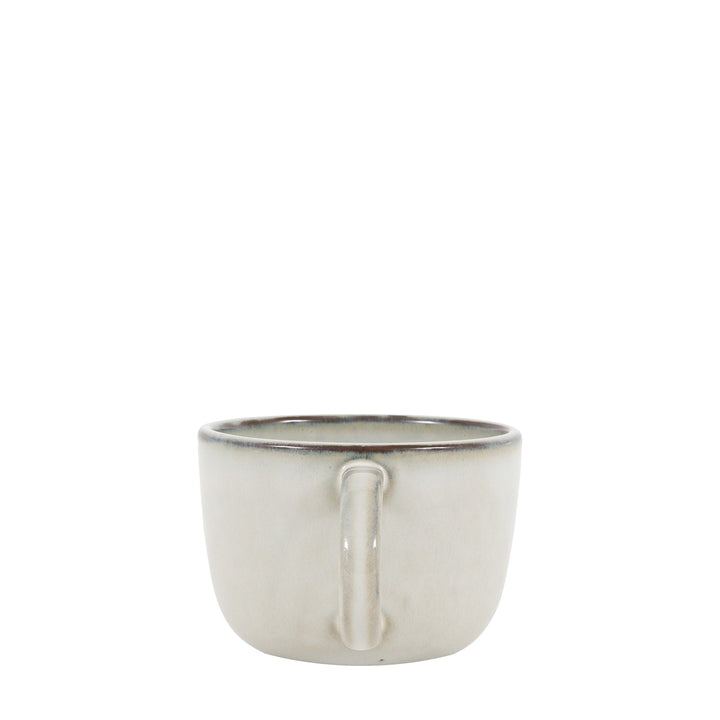 Reactive Glaze Set of 4 Mugs - Dove Grey