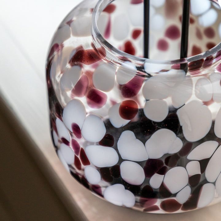 Confetti Candle Holder - Brown