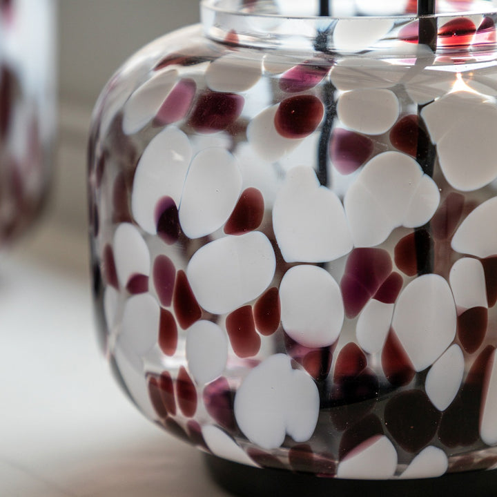 Confetti Candle Holder - Brown