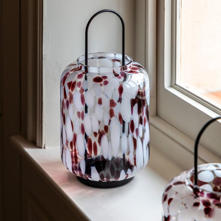 Confetti Candle Holder - Brown