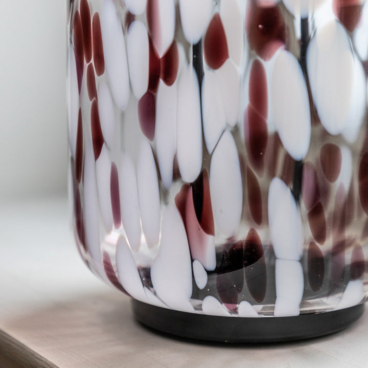 Confetti Candle Holder - Brown