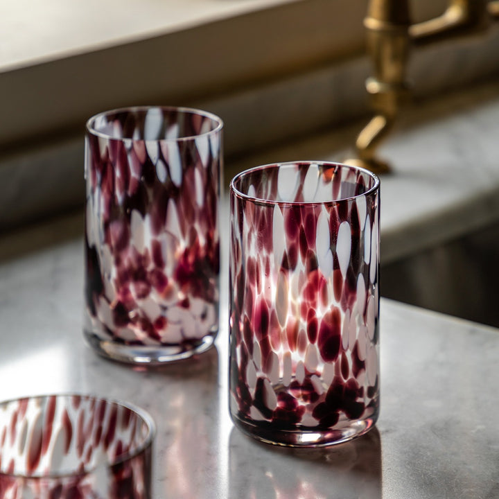 Confetti Set of 4 Highball Glasses