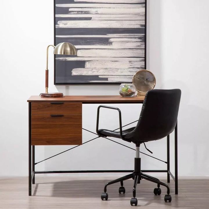 Sydnee  Desk Lamp - Antique Brass