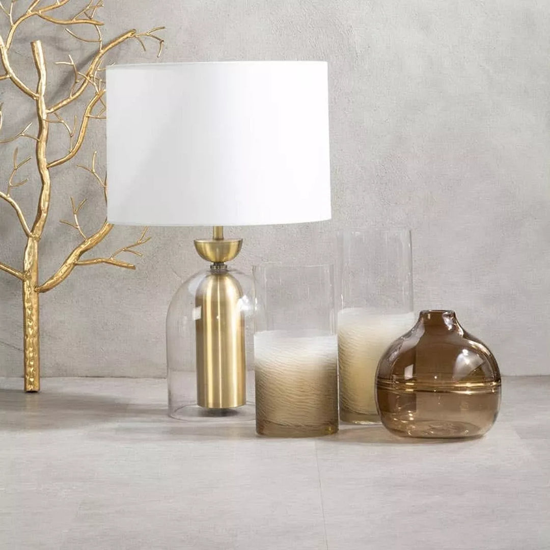 Sellis Table Lamp - Antique Brass