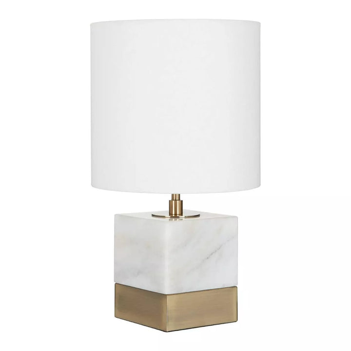 Sorado Marble Accent Lamp - White