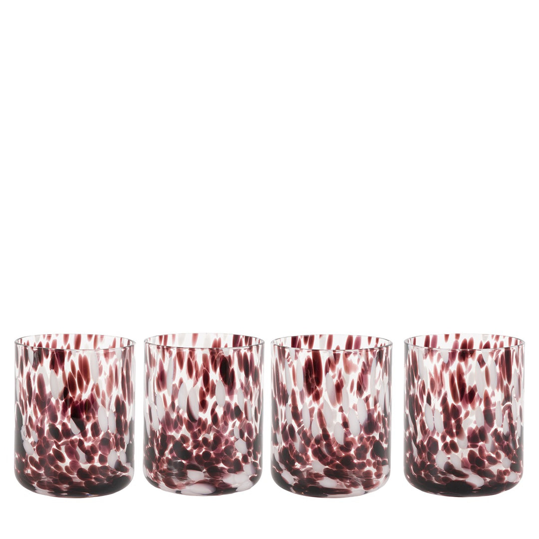 Confetti Set of 4 Tumbler Glasses
