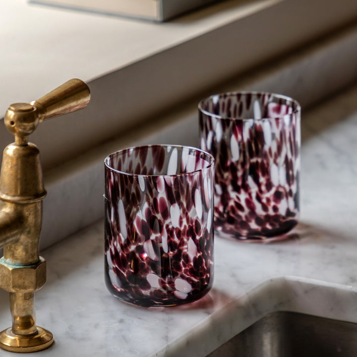 Confetti Set of 4 Tumbler Glasses