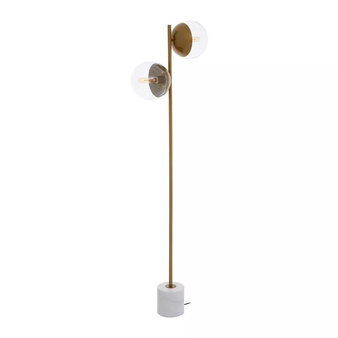 Revive Two Light Floor Lamp - Gold