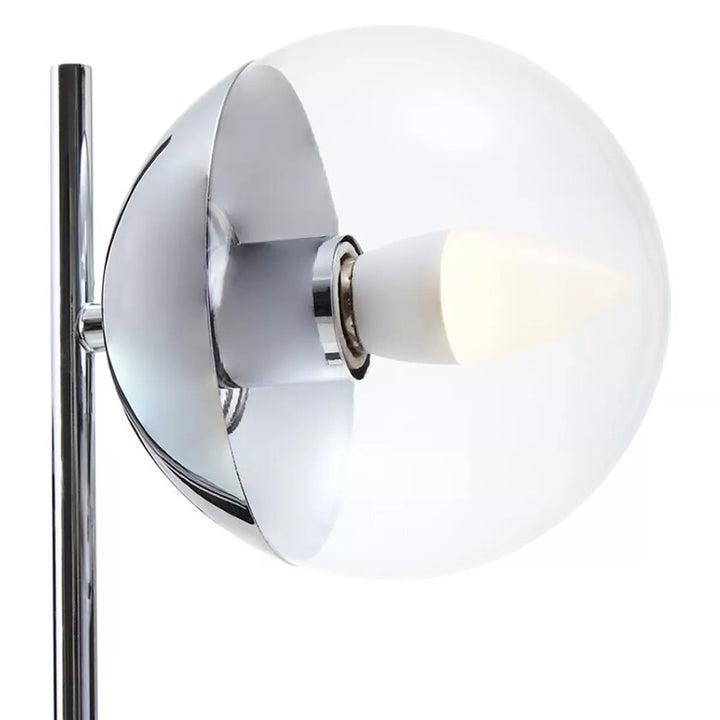 Revive Metal Table Lamp - Silver