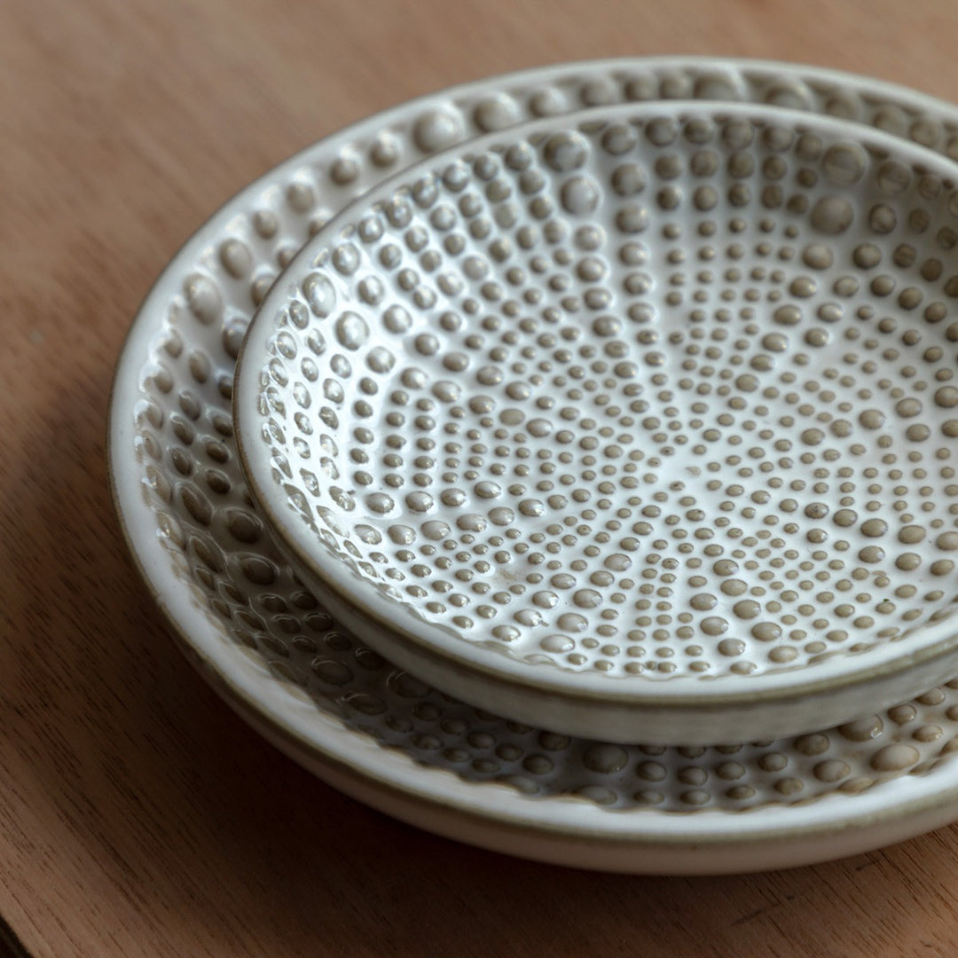 Brea Beaded Set of 2 Trinket Trays