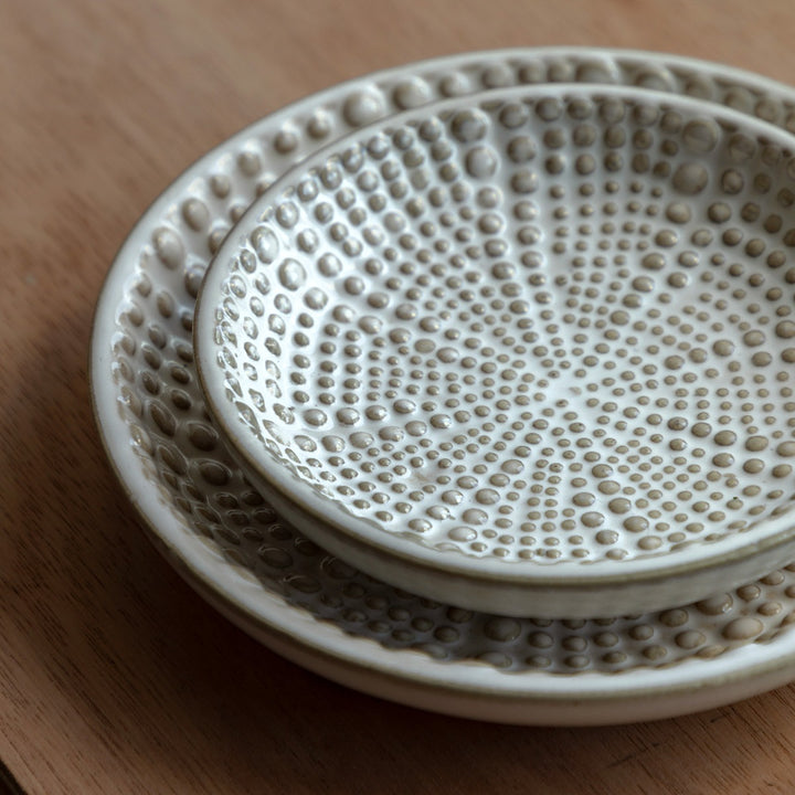 Brea Beaded Set of 2 Trinket Trays