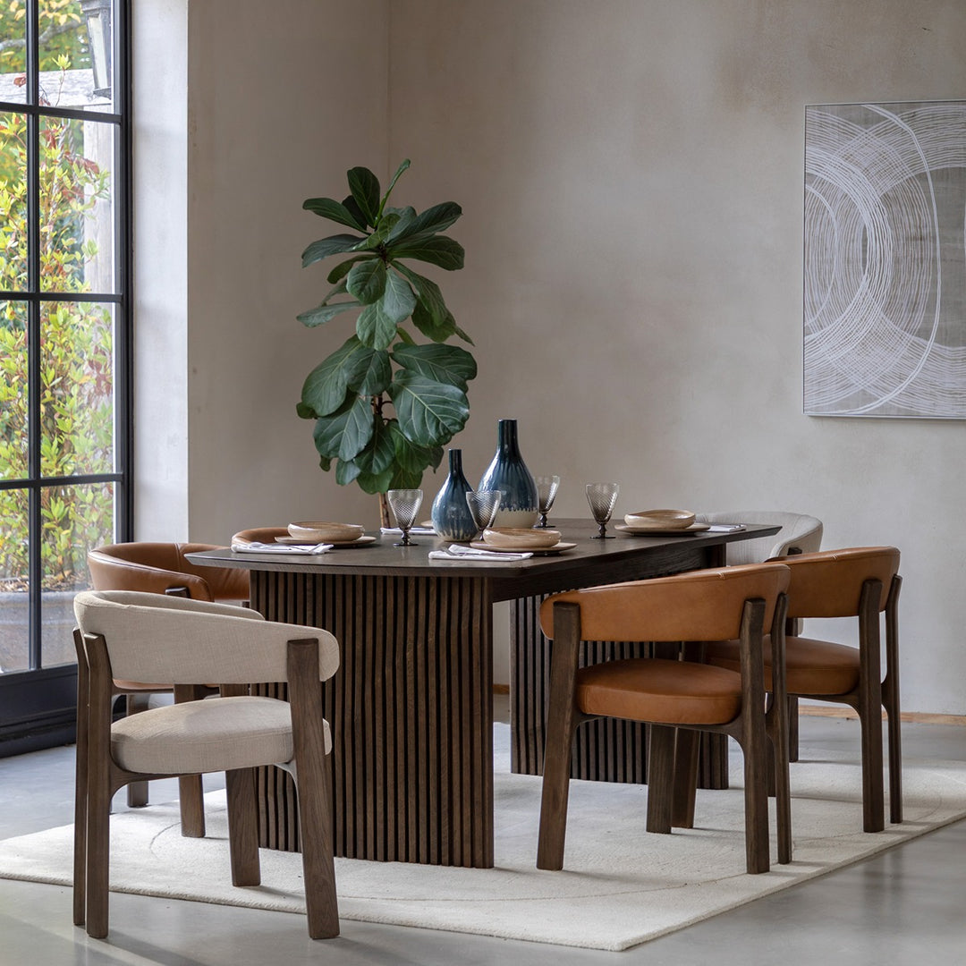 Onda Oval Extendable Dining Table