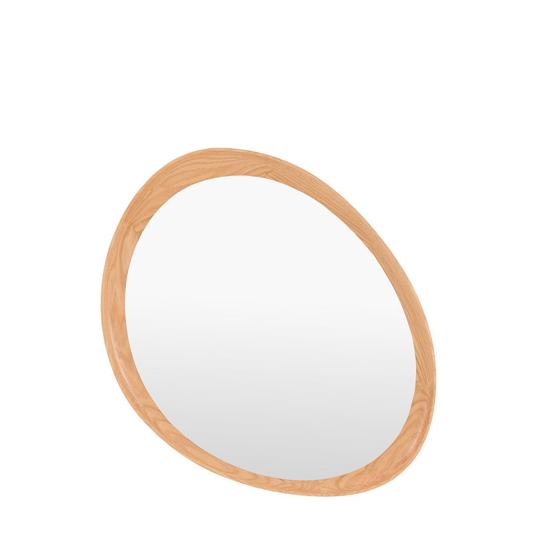 Copenhagen Pebble Mirror 78x80cm - Oak
