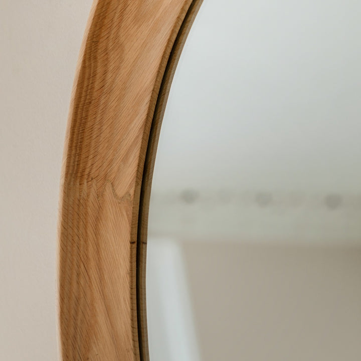 Copenhagen Pebble Mirror 78x80cm - Oak