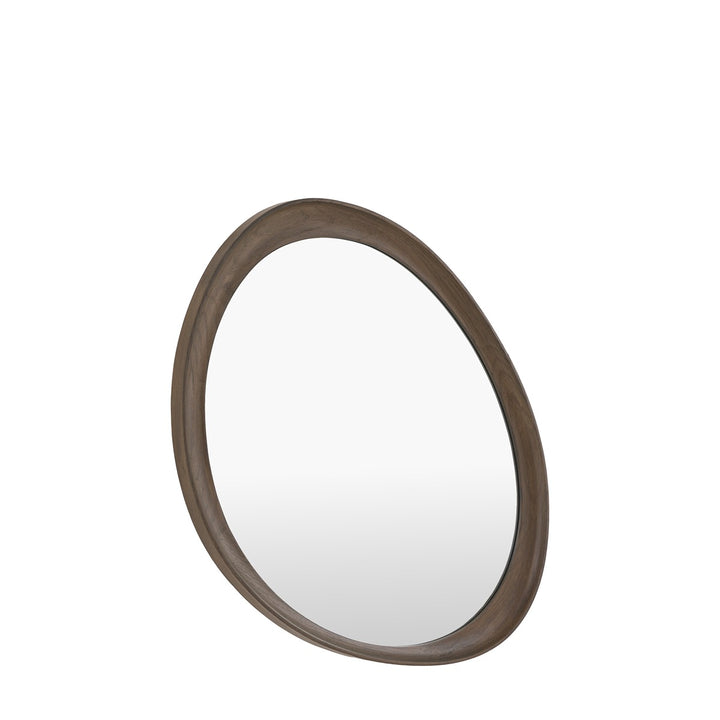 Copenhagen Pebble Mirror 78x80cm - Walnut