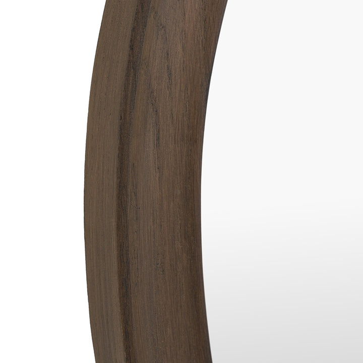 Copenhagen Pebble Mirror 78x80cm - Walnut