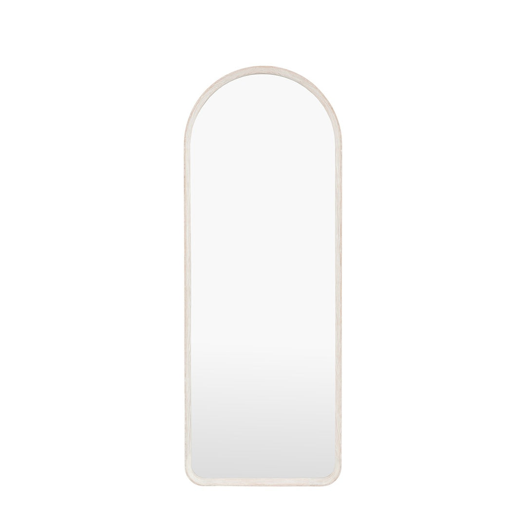 Helsinki Arch Leaner Mirror 160x60cm - Limed Oak