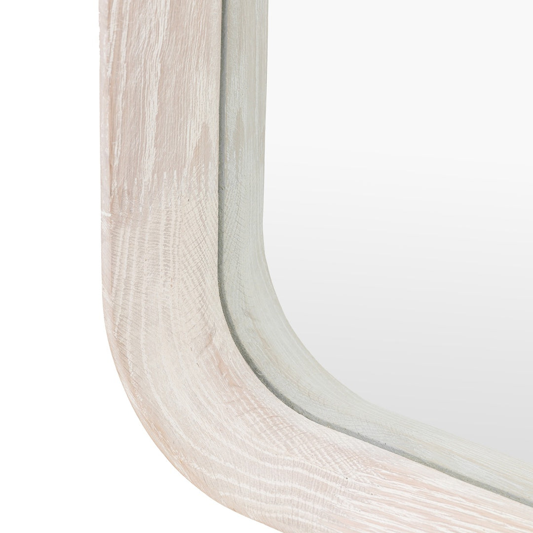 Helsinki Arch Leaner Mirror 160x60cm - Limed Oak