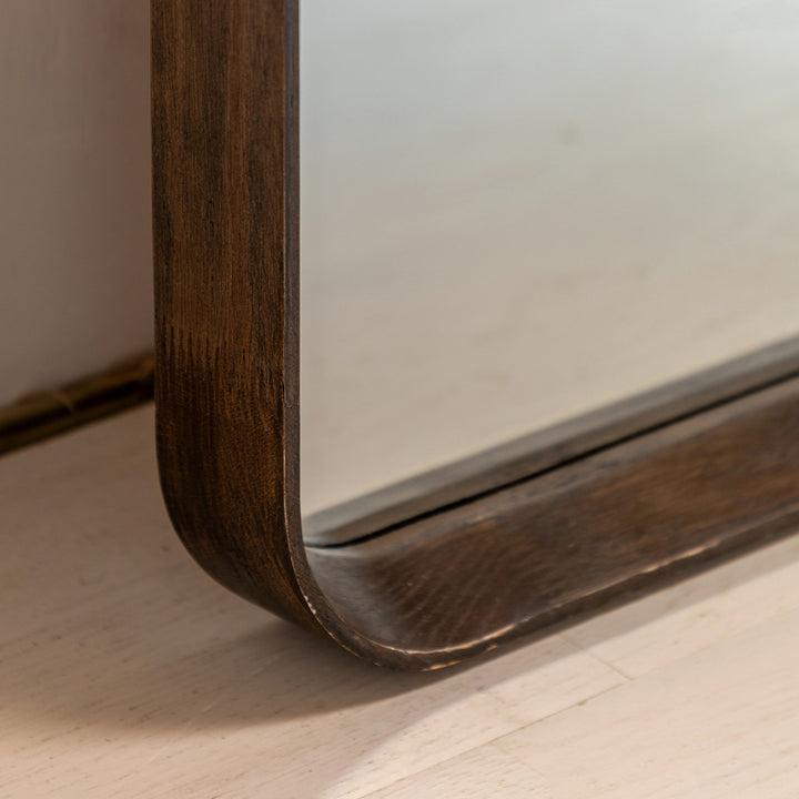 Helsinki Arch Leaner Mirror 160x60cm - Walnut