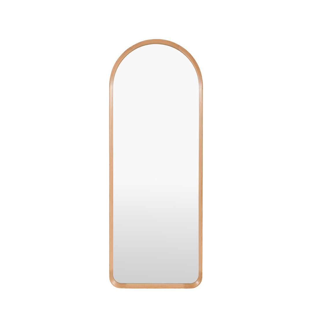 Helsinki Arch Leaner Mirror 160x50cm - Oak