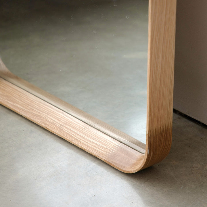 Helsinki Arch Leaner Mirror 160x50cm - Oak