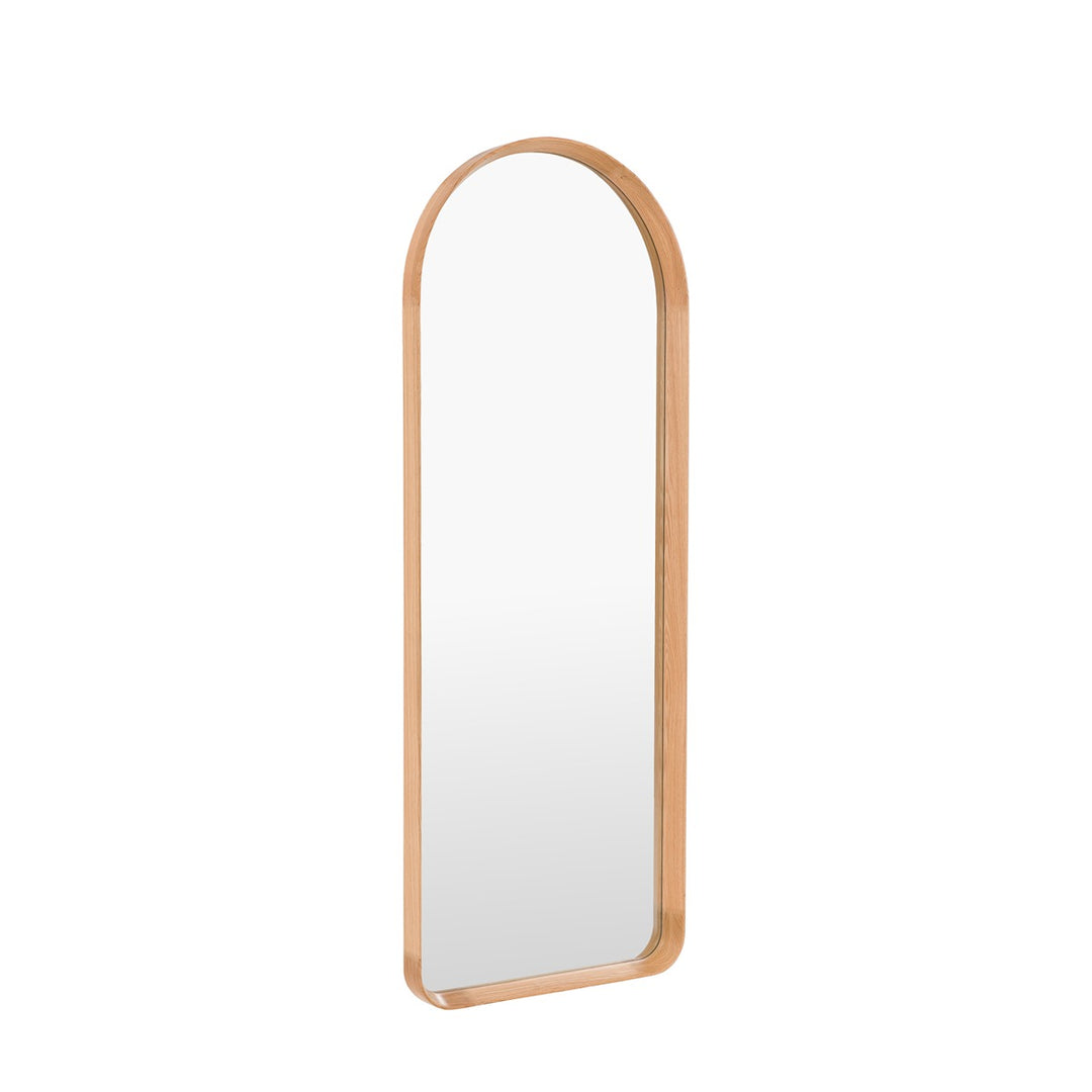 Helsinki Arch Leaner Mirror 160x50cm - Oak