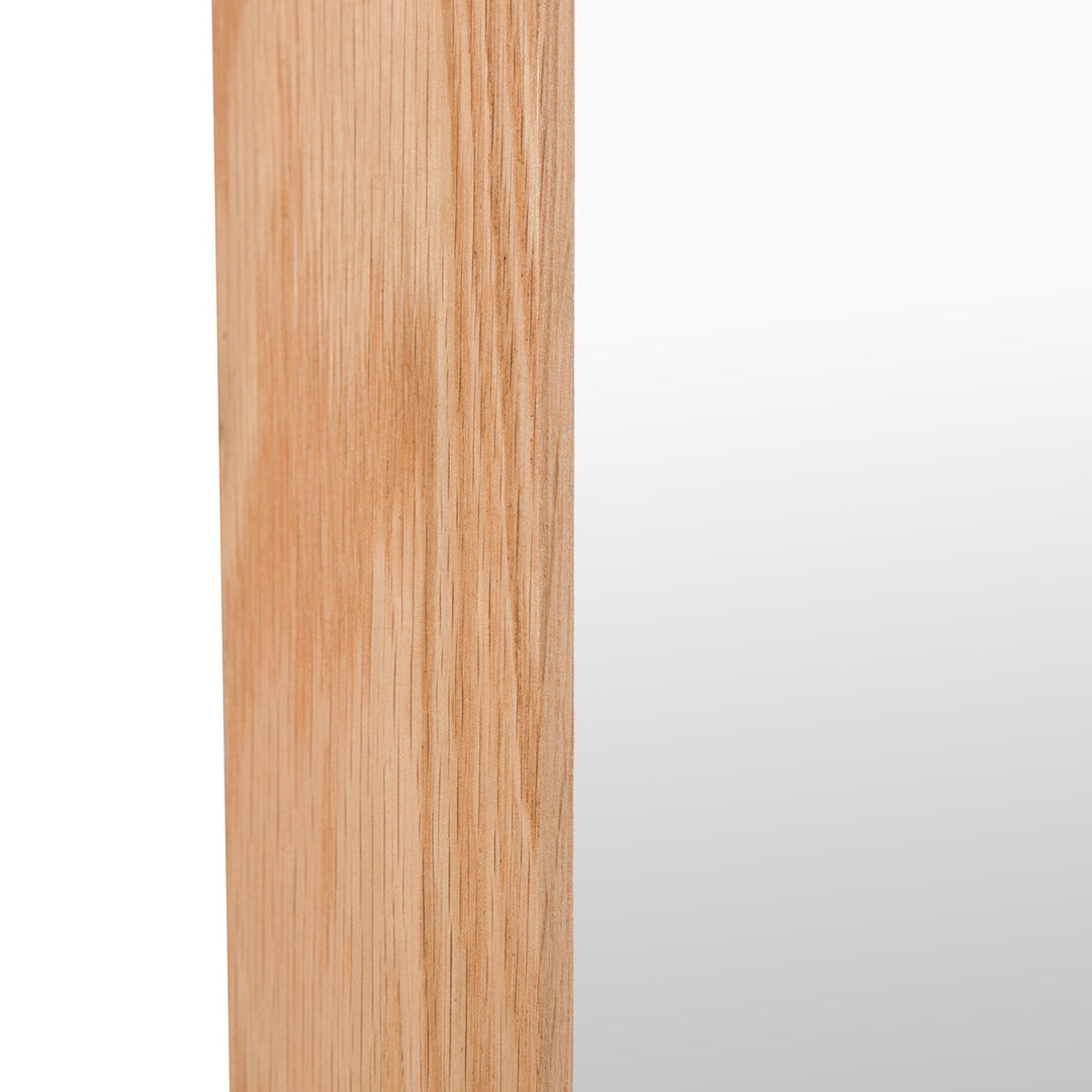 Helsinki Arch Leaner Mirror 160x50cm - Oak