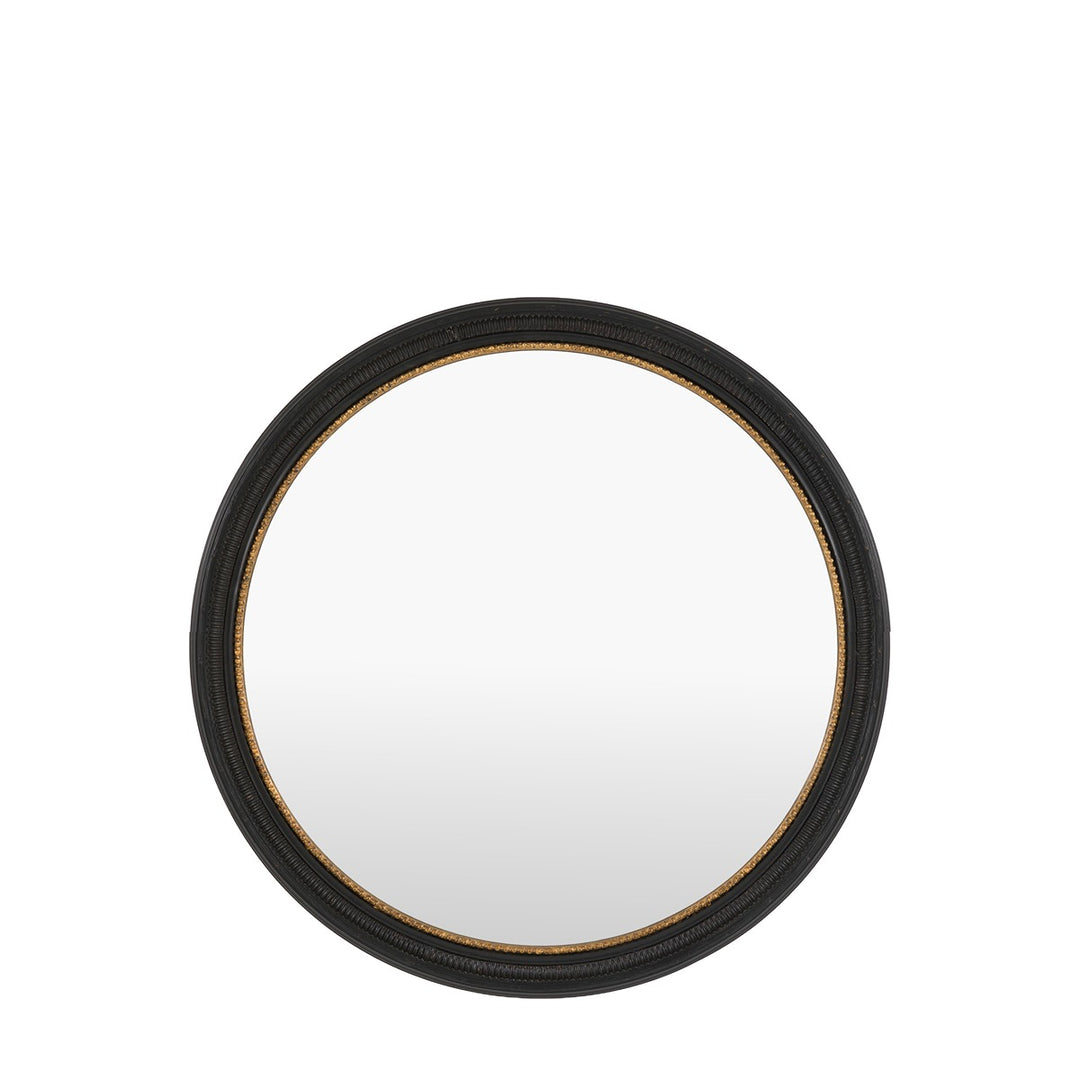 Pisa Round Mirror 80x80cm - Black