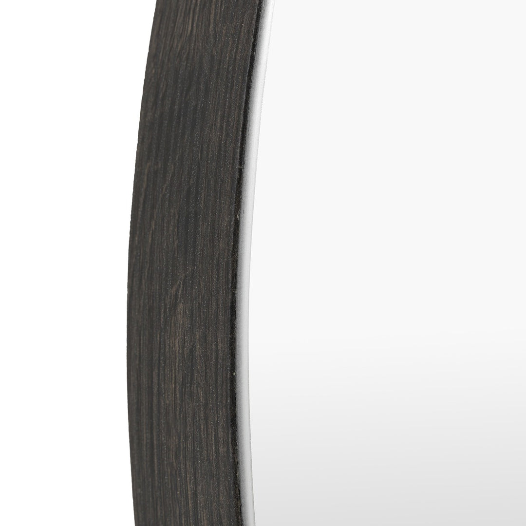 Tokyo Round Mirror 80x80cm - Black