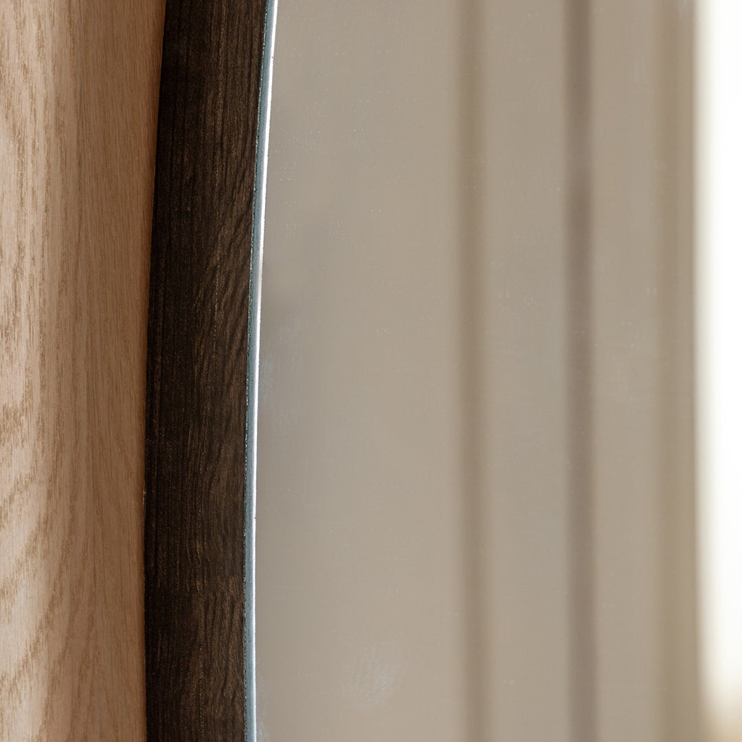 Tokyo Elipse Mirror 120x40cm - Black