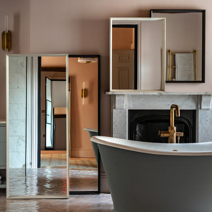 Ashbury Leaner Mirror 65x150cm - Black