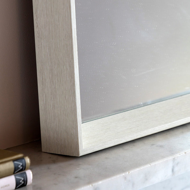 Ashbury Rectangle Mirror 60x80cm - White