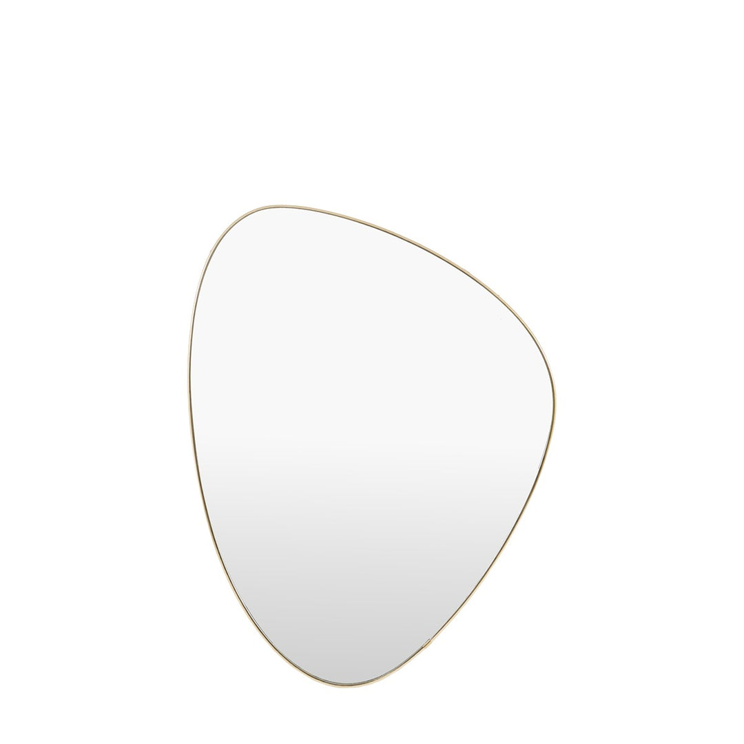 Highline Pebble Mirror 80x60cm - Brass