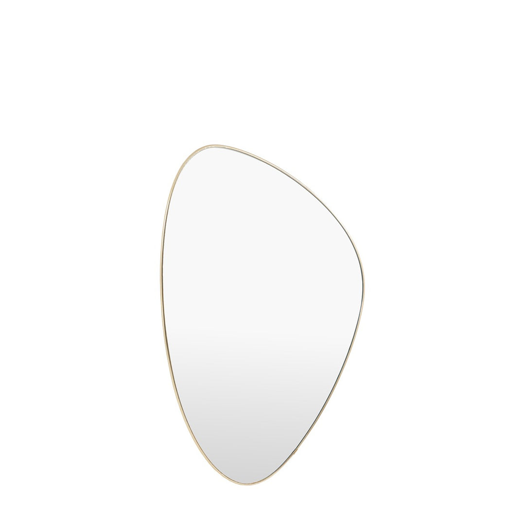 Highline Pebble Mirror 80x60cm - Brass