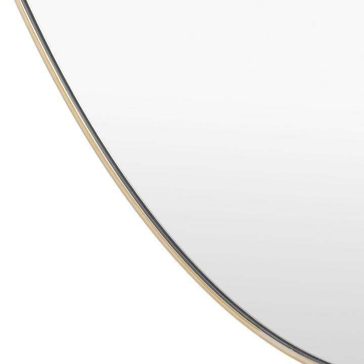 Highline Pebble Mirror 80x60cm - Brass