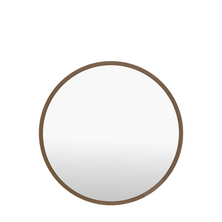 Biba Round Mirror 80x80cm - Chocolate