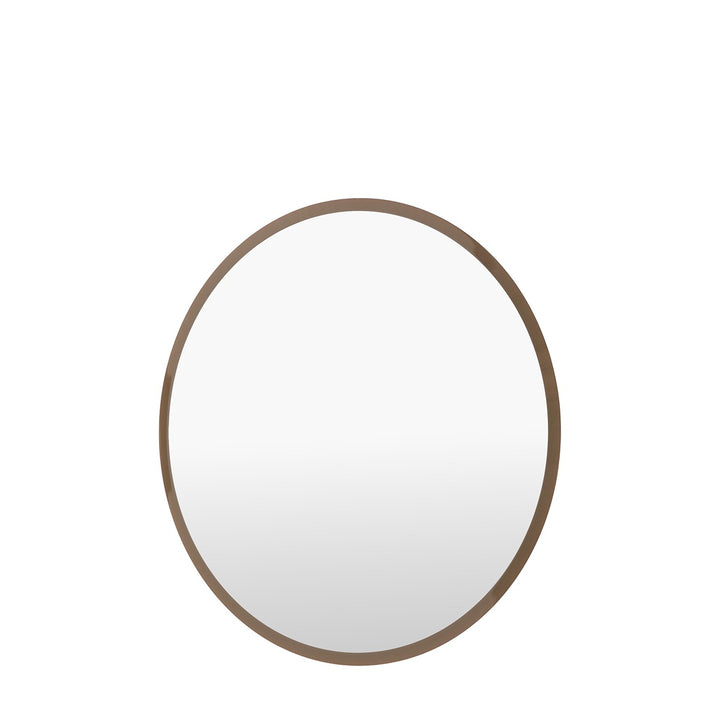 Biba Round Mirror 80x80cm - Chocolate