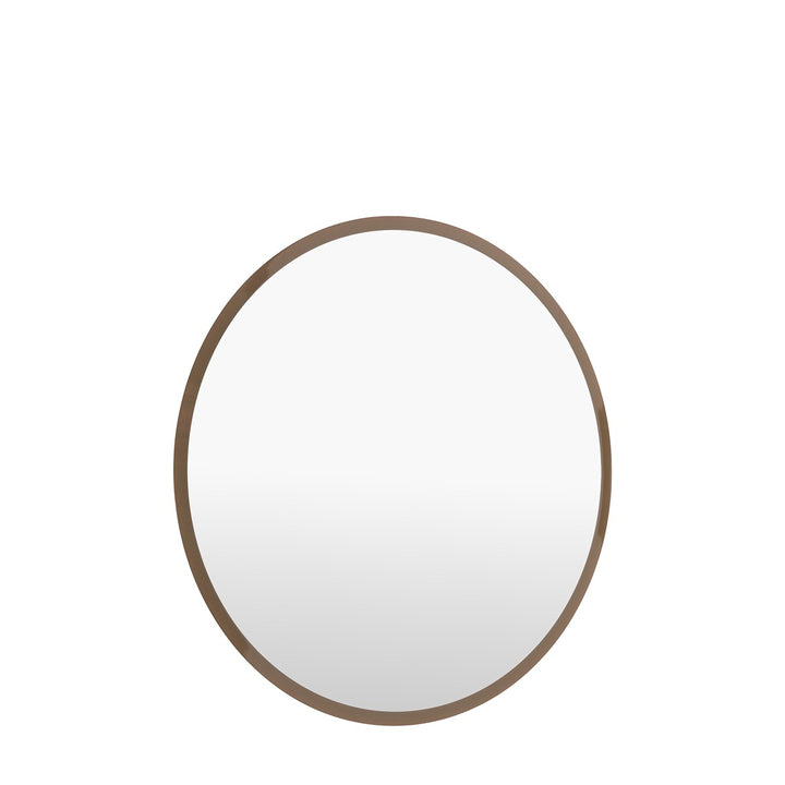 Biba Round Mirror 80x80cm - Chocolate