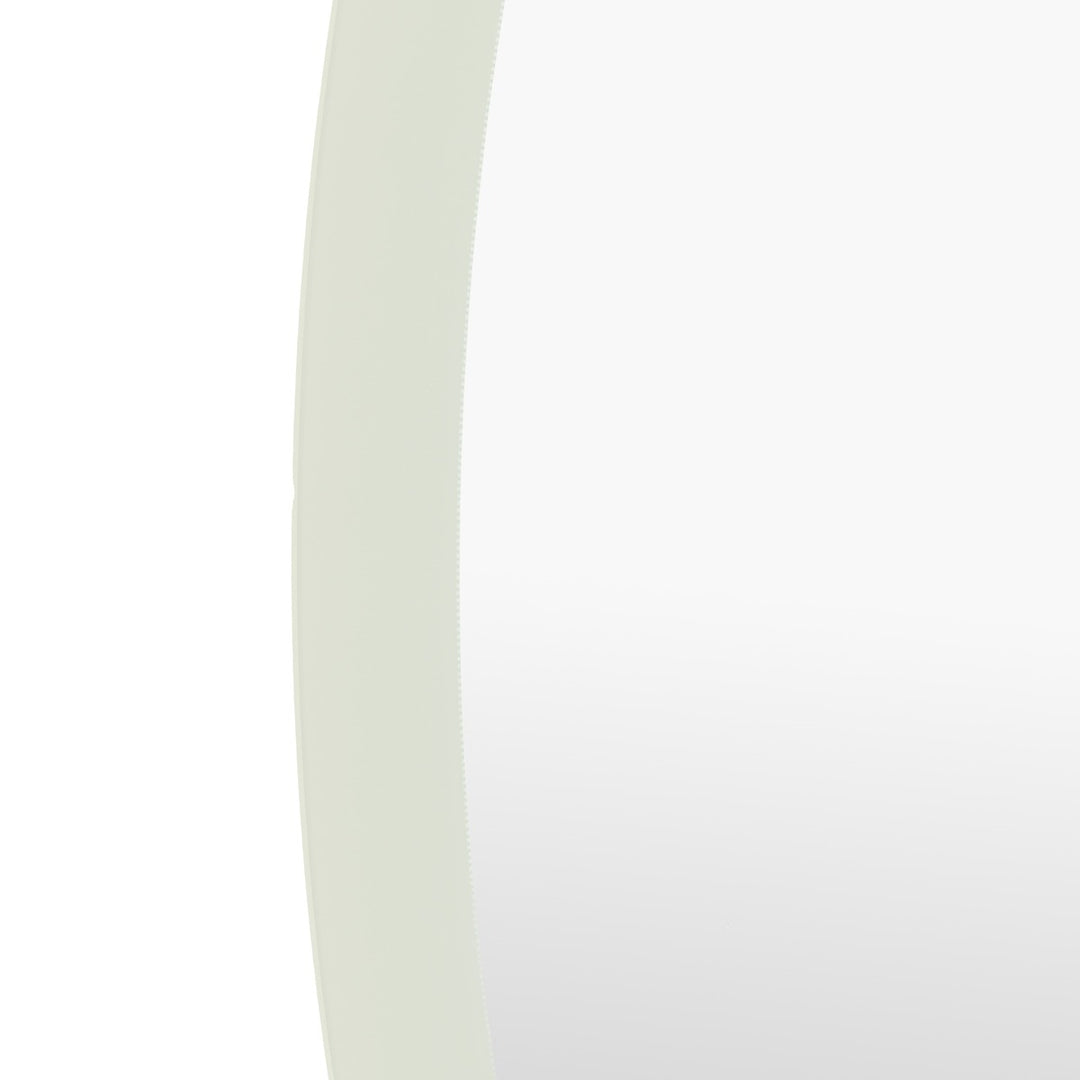 Biba Round Mirror 80x80cm - Porcelain