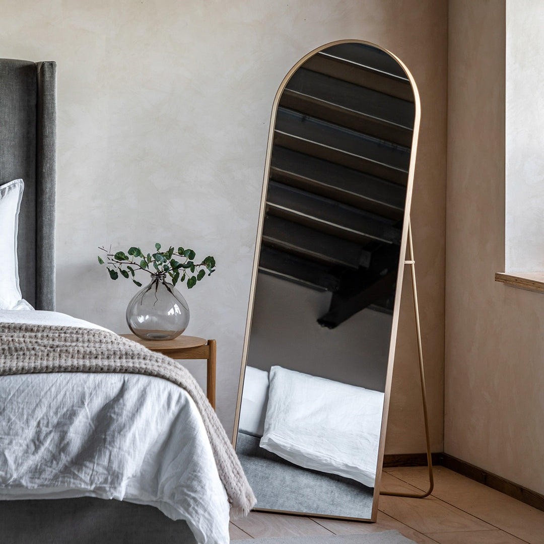 Holworth Cheval Mirror 150x50cm - Oak