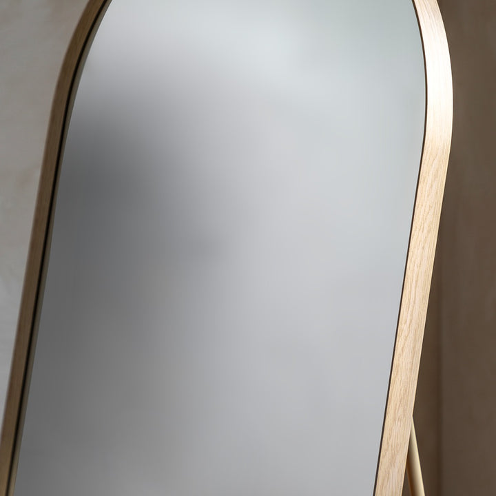 Holworth Cheval Mirror 150x50cm - Oak