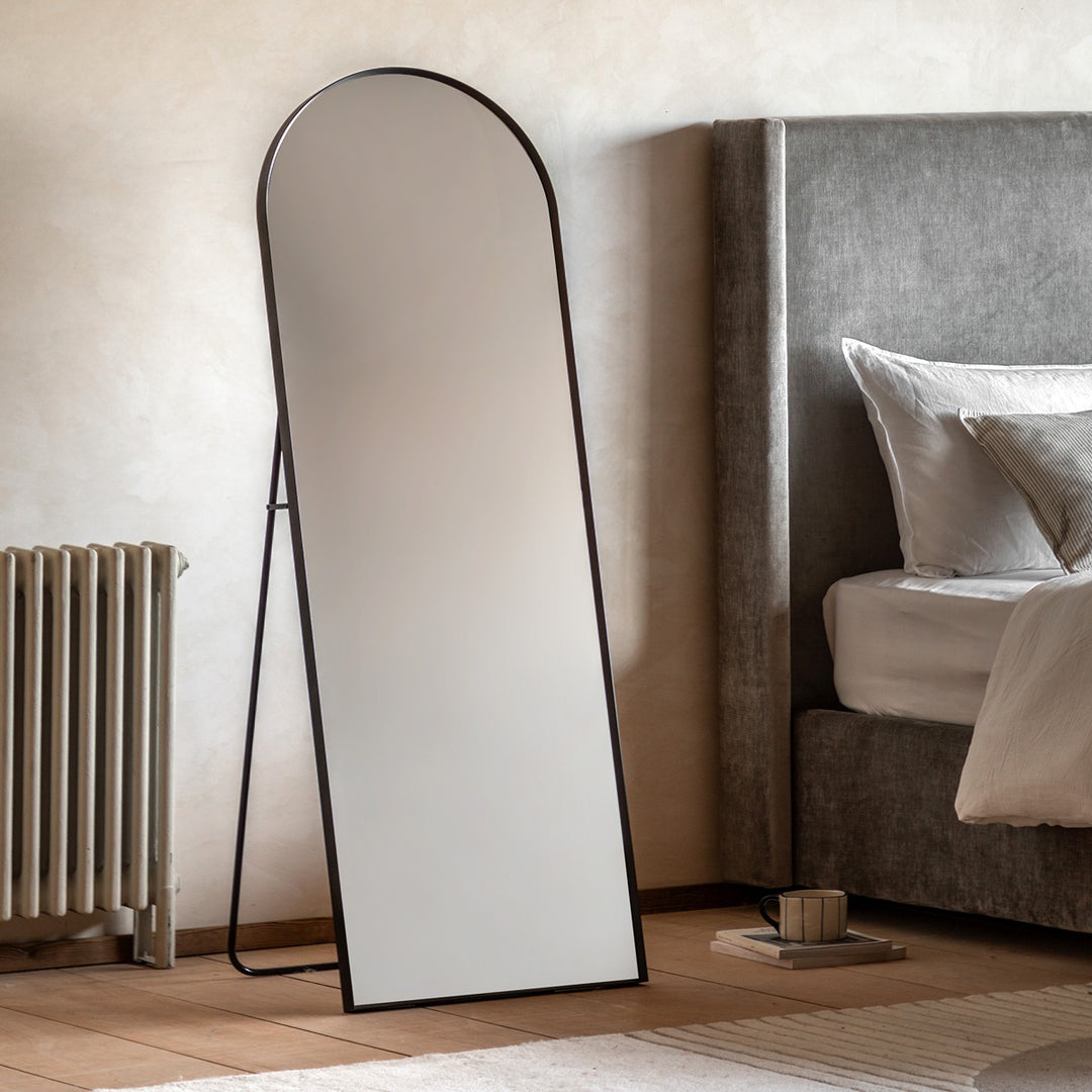 Holworth Cheval Mirror 150x50cm - Black