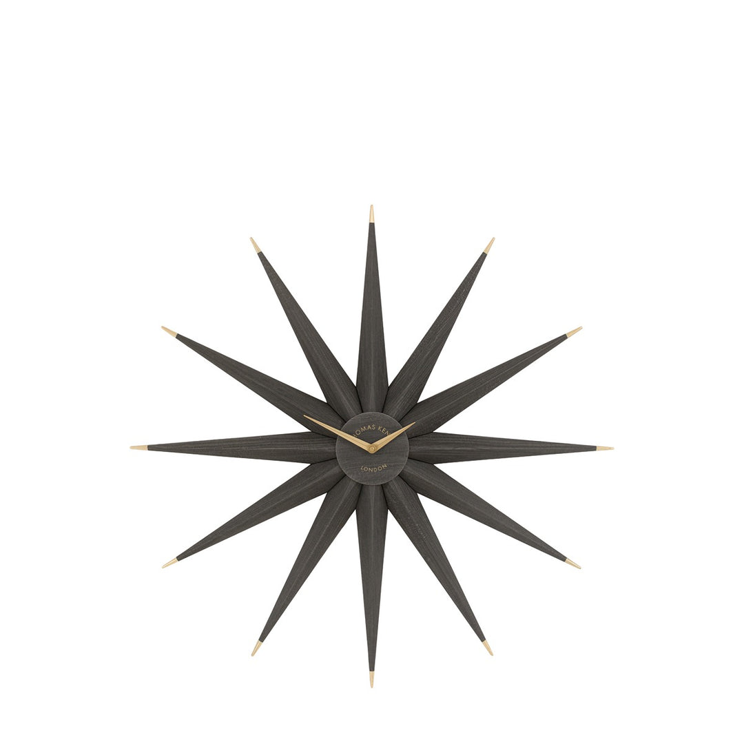 North Star Wall Clock - Warm Grey