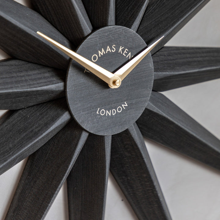 North Star Wall Clock - Warm Grey