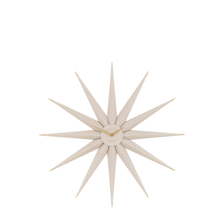 North Star Wall Clock - Light Grey